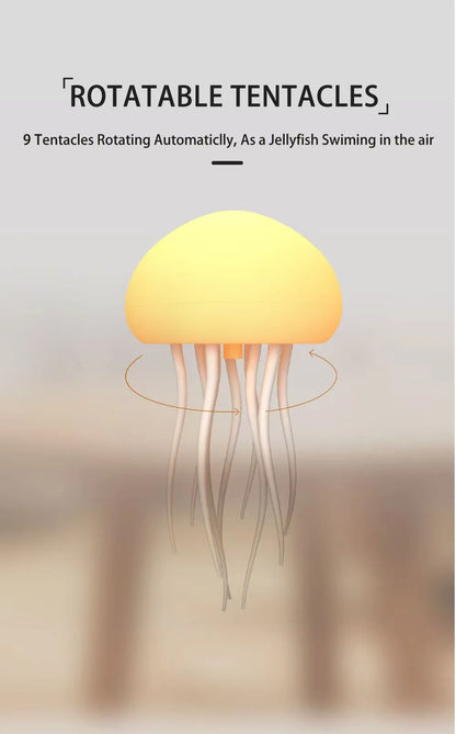 AquaPulse Jelly – Floating RGB Jellyfish Night Light