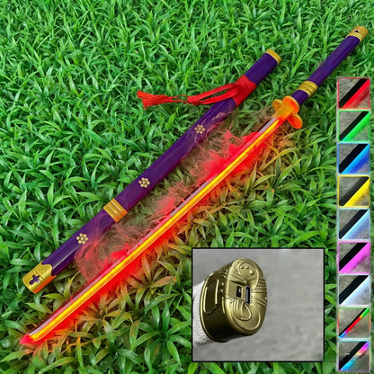 Rukia FrostMist™ Katana – LED Vapour Cosplay Sword