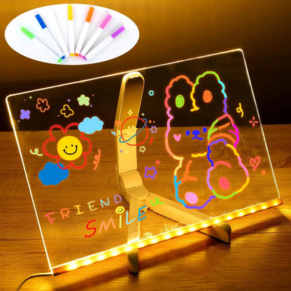 GlowMemo Kids – LED Message & Drawing Board