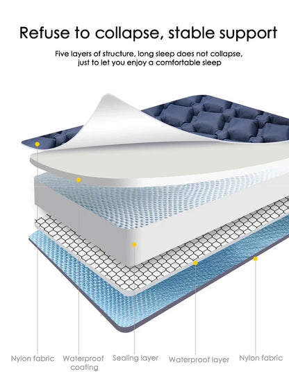 CloudRest Trek  – Ultralight Inflatable Camping Sleeping Pad