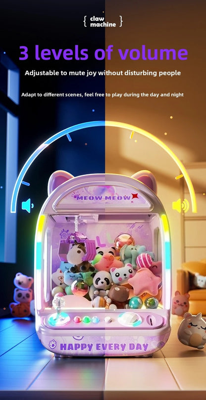 ClawMaster Arcade™ – Mini Candy & Toy Claw Machine