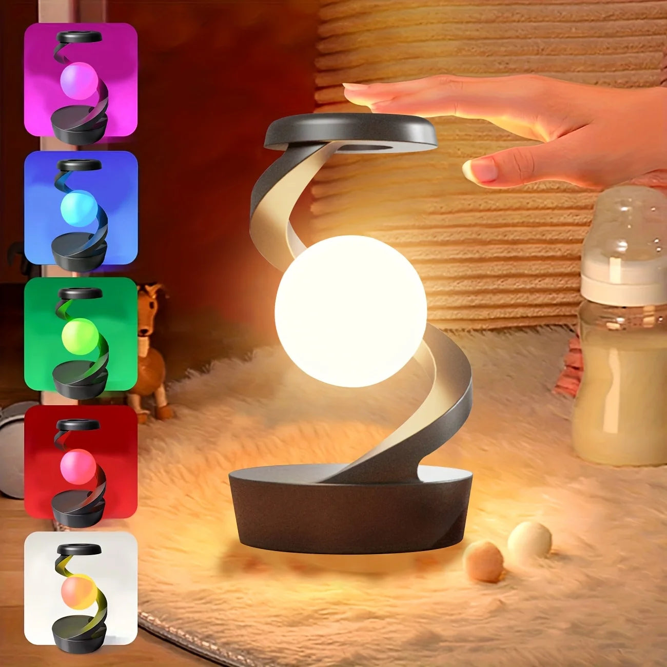 LevoraCharge – The Floating Light That Powers Your Devices