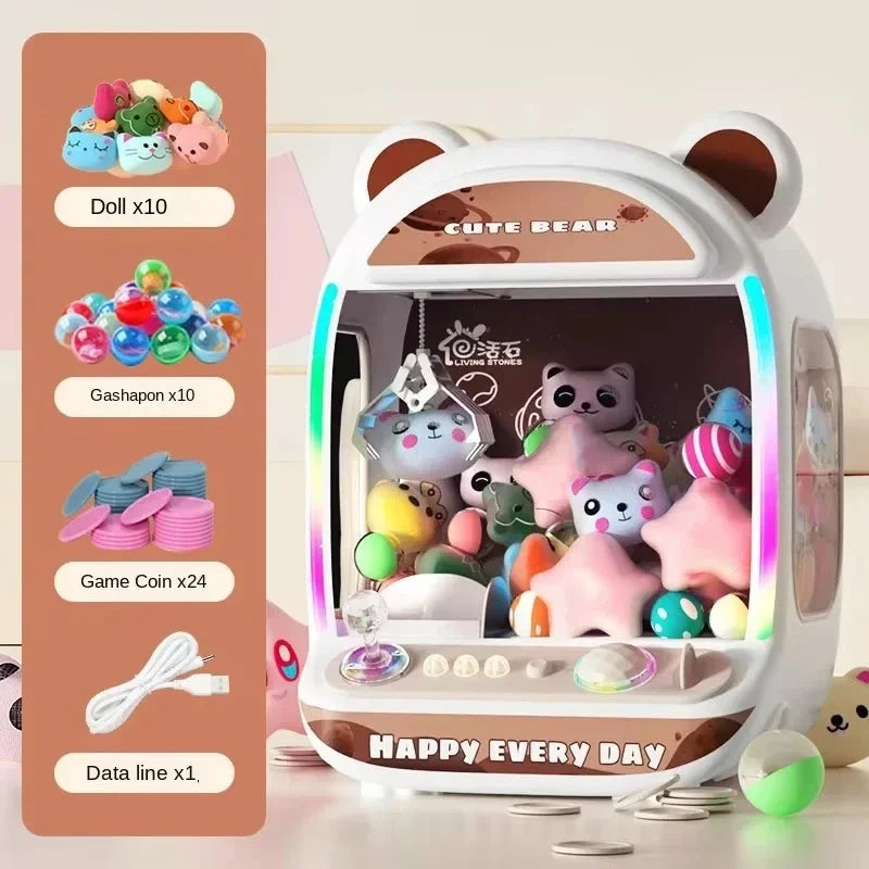 ClawMaster Arcade™ – Mini Candy & Toy Claw Machine