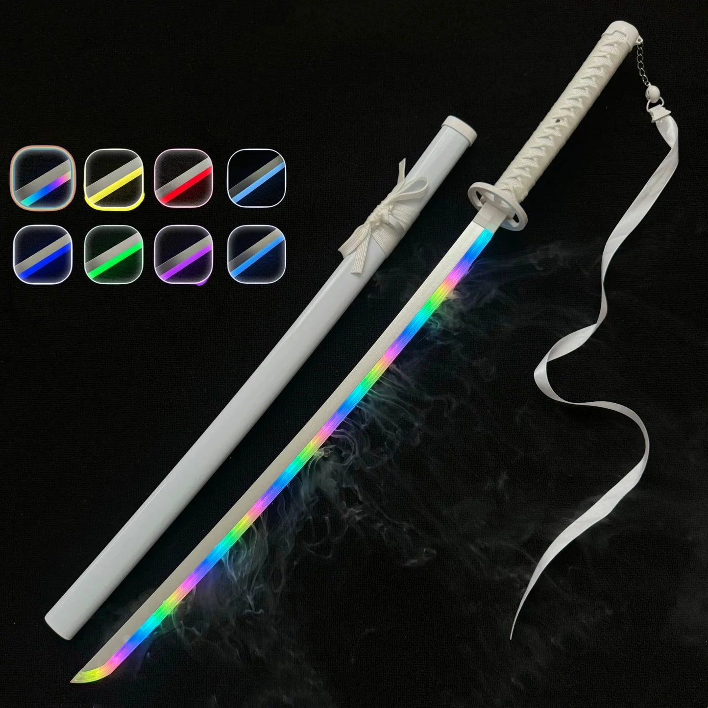 MistBlade Rukia – 40" LED Vapour Katana Cosplay Sword