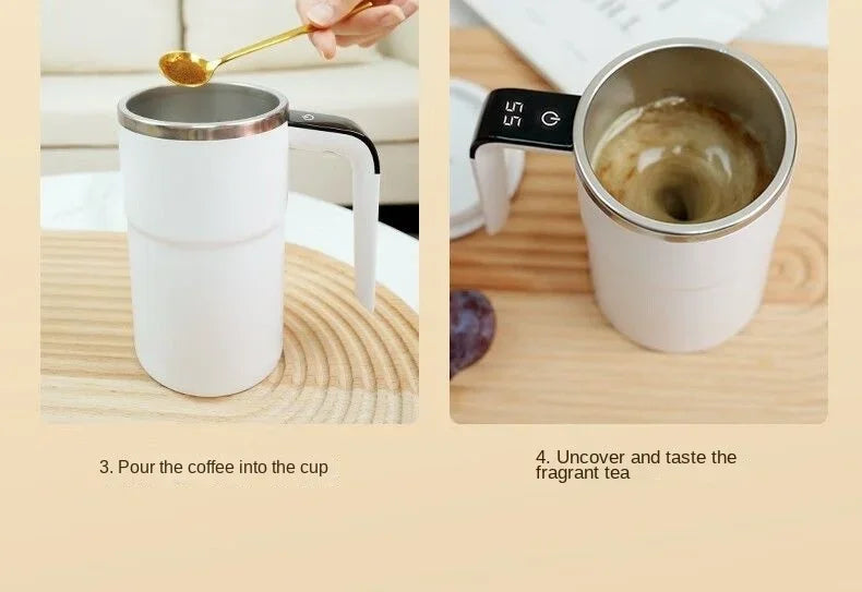 MixMate Pro – Self Stirring Smart Coffee Mug