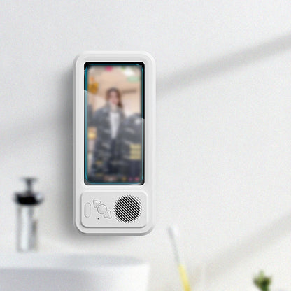 AquaView Sound – Waterproof Shower Phone Holder & Bluetooth Speaker