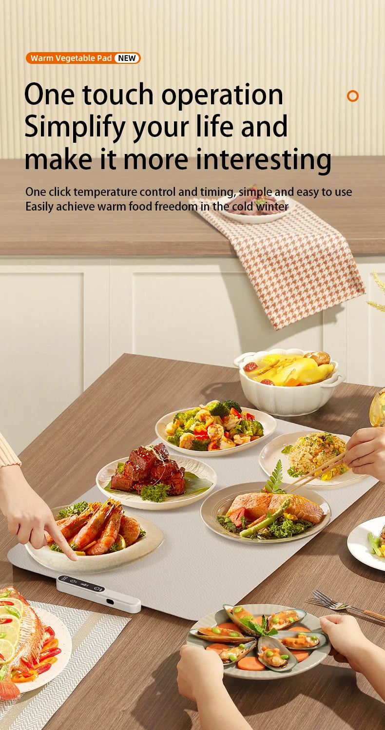 HeatMat Pro – Foldable Food Warming Pad