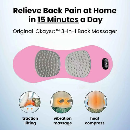 RelaxiCurve Pro – 3-in-1 Deep Tissue Shiatsu Massager