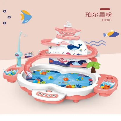 AquaCatch Adventure – Interactive Magnetic Fishing Track Toy