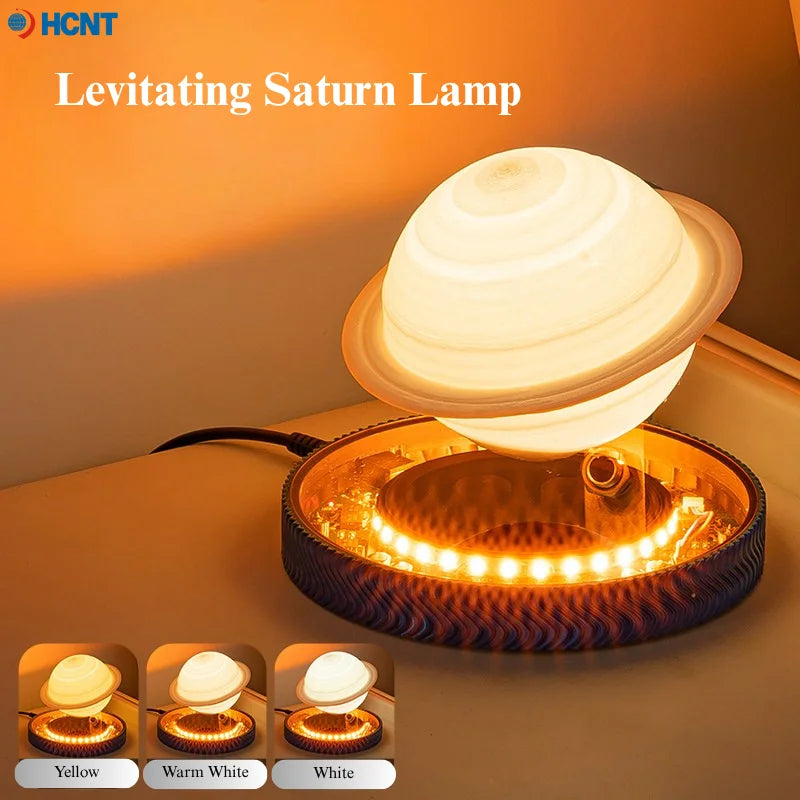 LevitaSaturn – 3D Floating Saturn Night Light