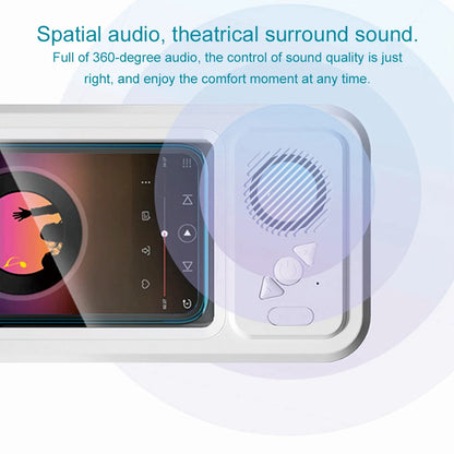 AquaView Sound – Waterproof Shower Phone Holder & Bluetooth Speaker