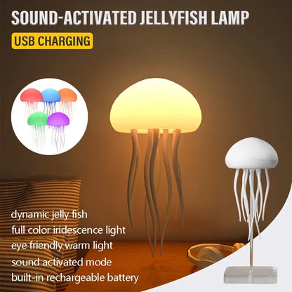 AquaPulse Jelly – Floating RGB Jellyfish Night Light