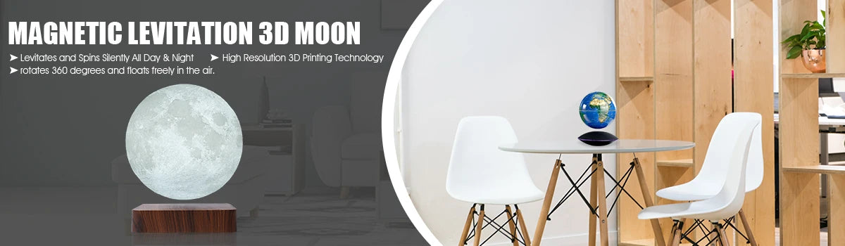 LevitaSaturn – 3D Floating Saturn Night Light