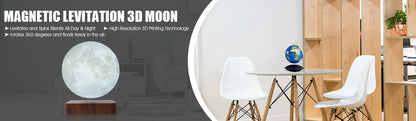 LevitaSaturn – 3D Floating Saturn Night Light