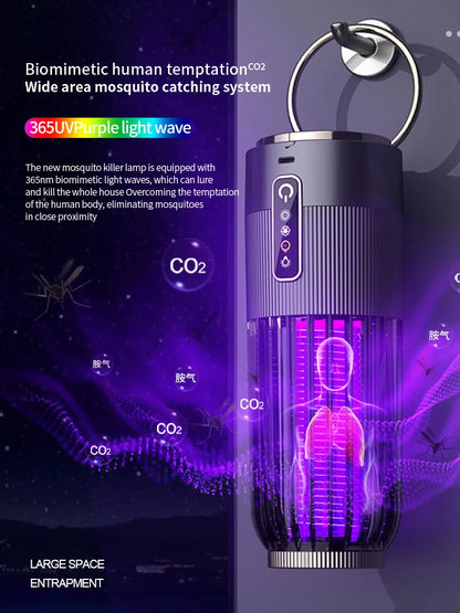 SolarShield Zap™ – Outdoor Solar Mosquito Killer Lamp