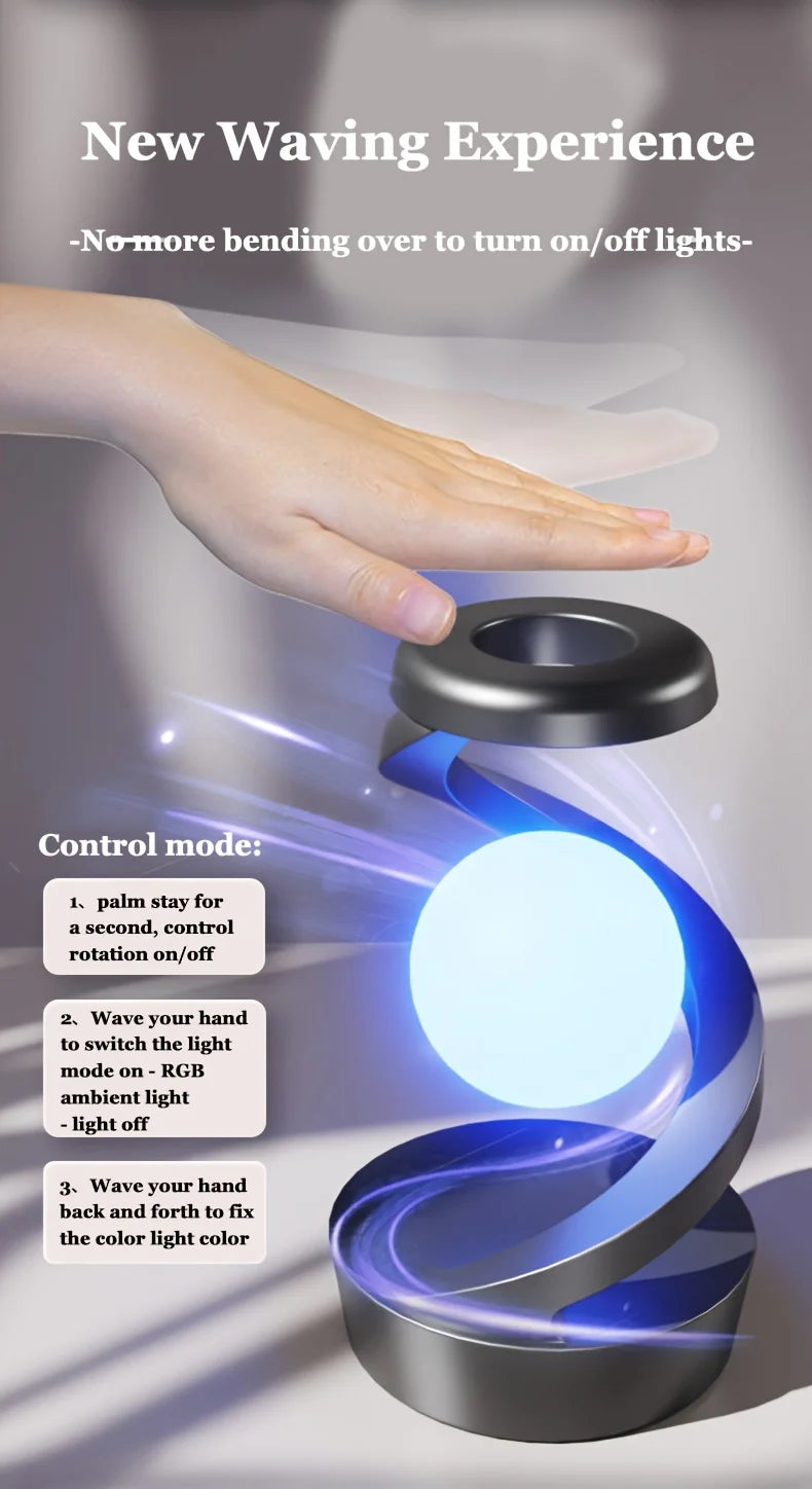 LevoraCharge – The Floating Light That Powers Your Devices