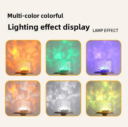 RippleGlow Mushroom – Water Ripple Ambient Lamp