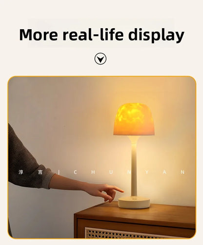 RippleGlow Mushroom – Water Ripple Ambient Lamp