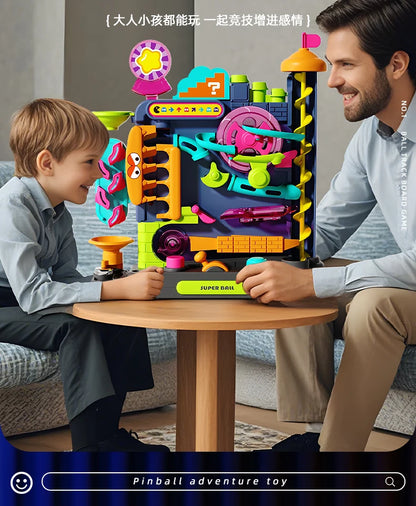 AdventureTrack – Montessori Rolling Ball Learning Maze