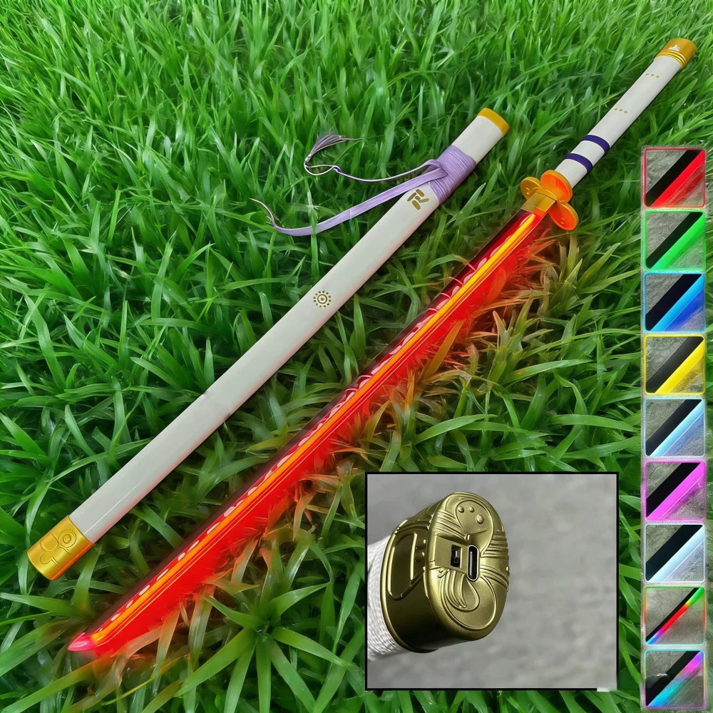 Rukia FrostMist™ Katana – LED Vapour Cosplay Sword