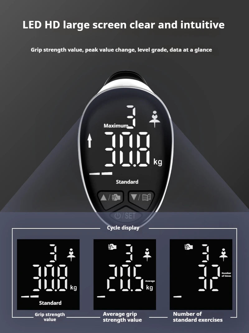 GripForce Pro – Digital Hand Strength Trainer