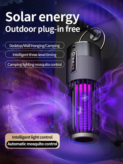 SolarShield Zap™ – Outdoor Solar Mosquito Killer Lamp