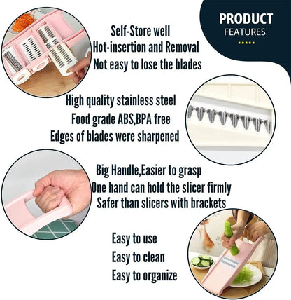 5 in 1 Multi-Functional Vegetable Chopper Onion Chopper Food Chopper