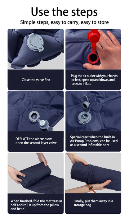 CloudRest Trek  – Ultralight Inflatable Camping Sleeping Pad