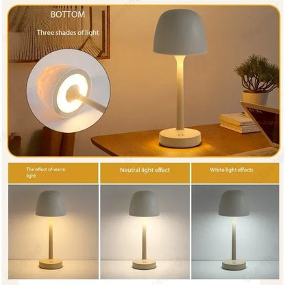 RippleGlow Mushroom – Water Ripple Ambient Lamp