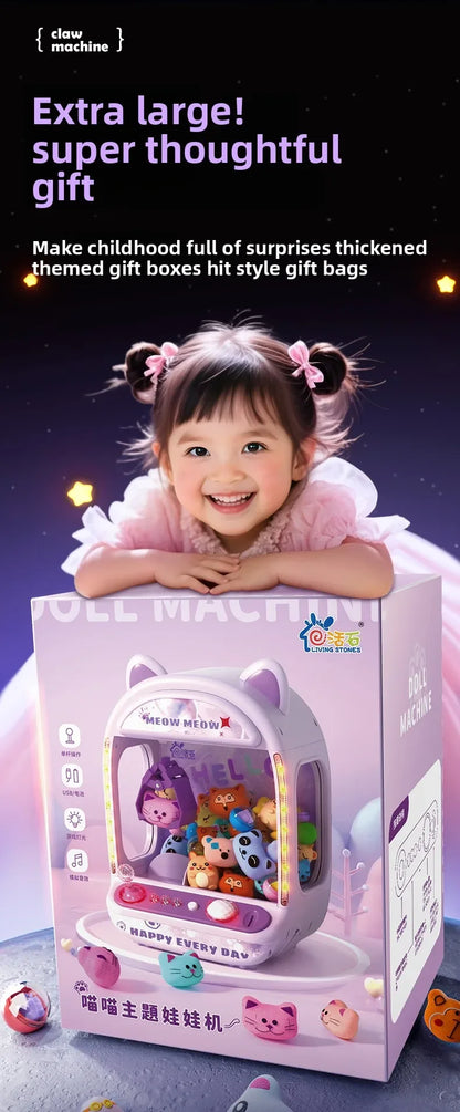 ClawMaster Arcade™ – Mini Candy & Toy Claw Machine