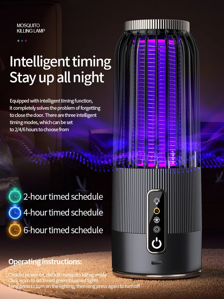 SolarShield Zap™ – Outdoor Solar Mosquito Killer Lamp