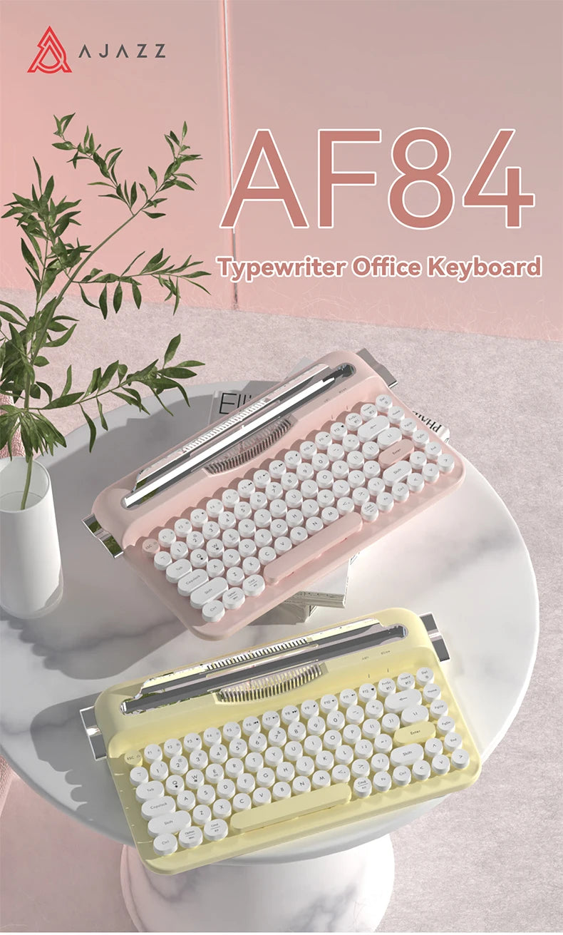RetroType Air – Wireless Typewriter Bluetooth Keyboard