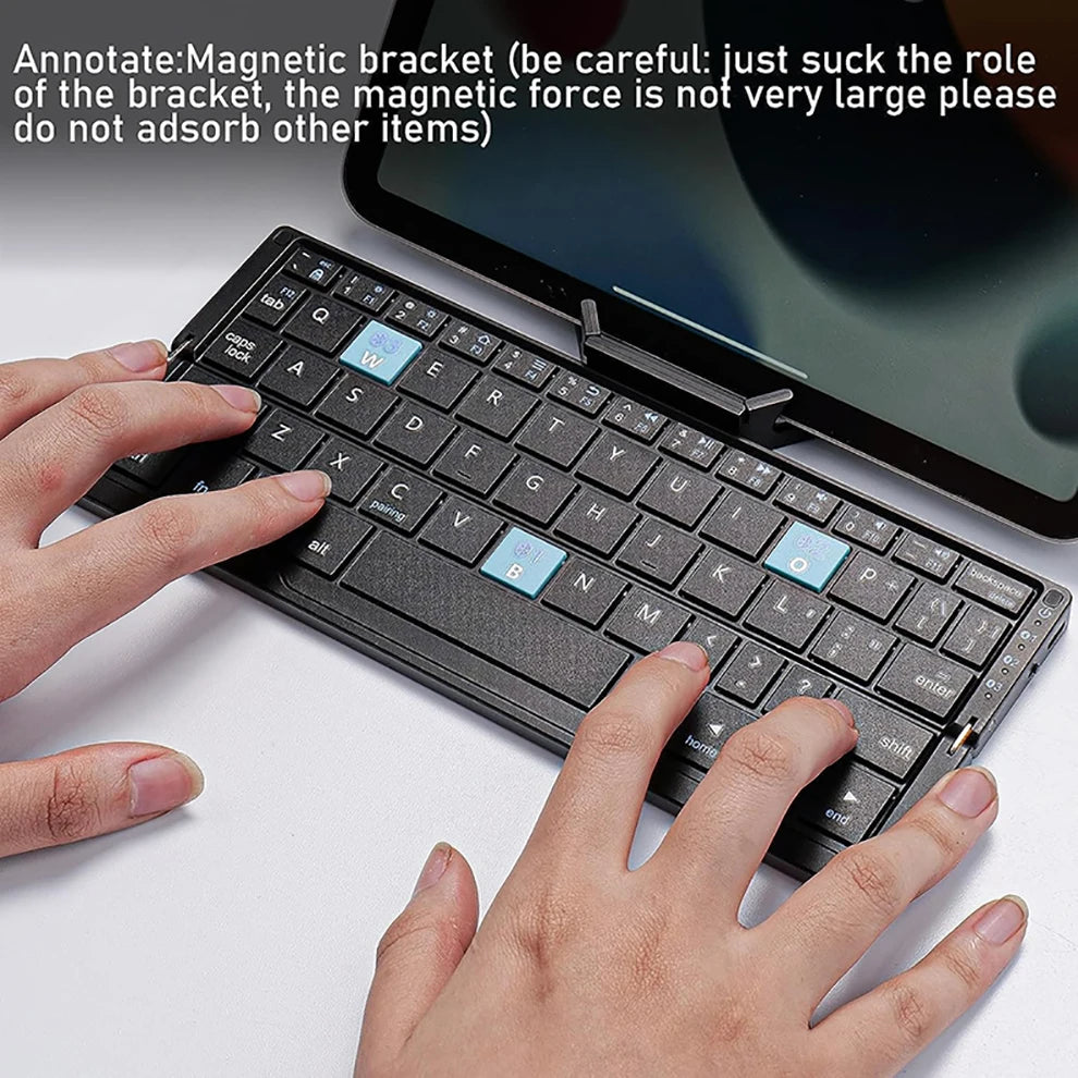 FlexType Go – Foldable Bluetooth Travel Keyboard