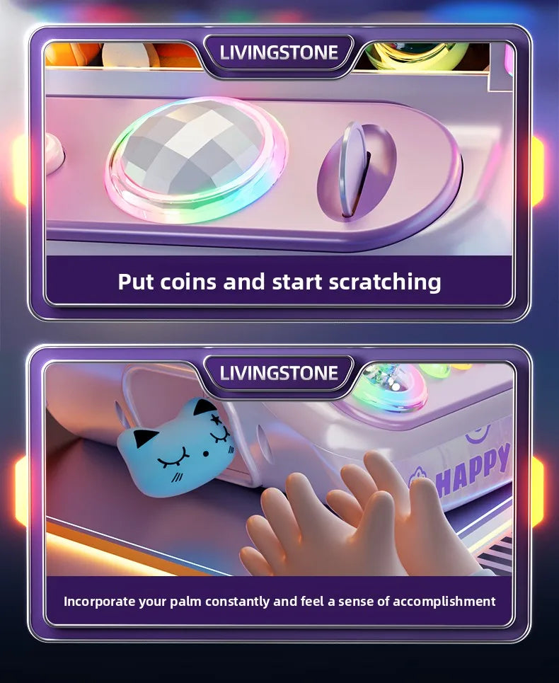 ClawMaster Arcade™ – Mini Candy & Toy Claw Machine