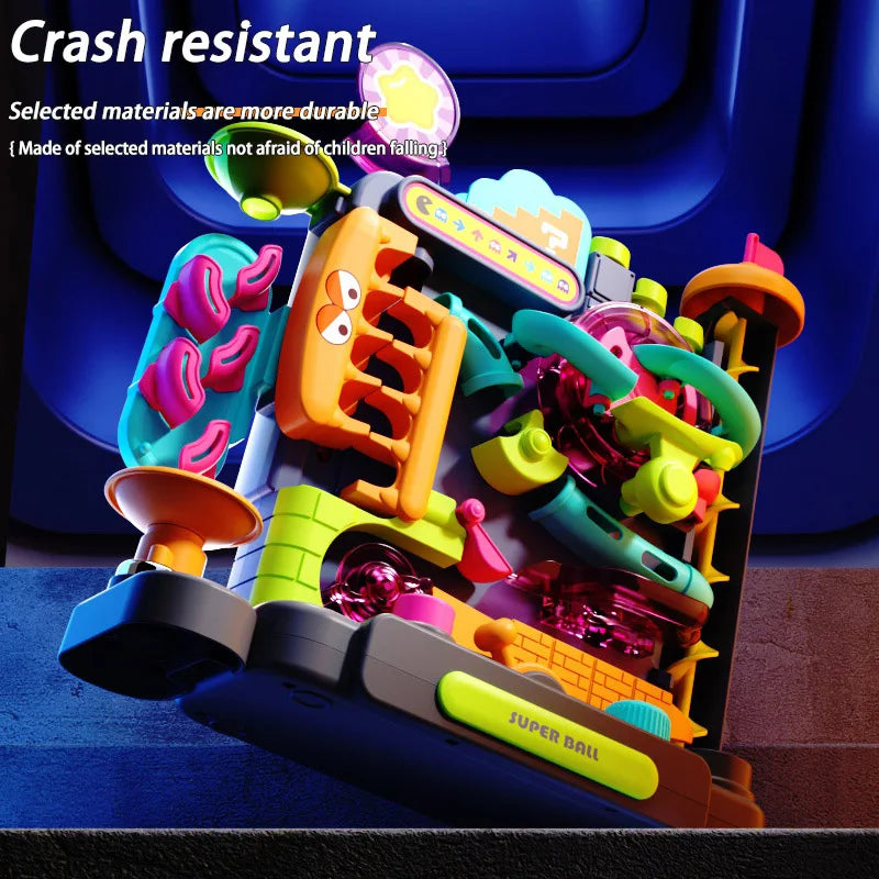 AdventureTrack – Montessori Rolling Ball Learning Maze