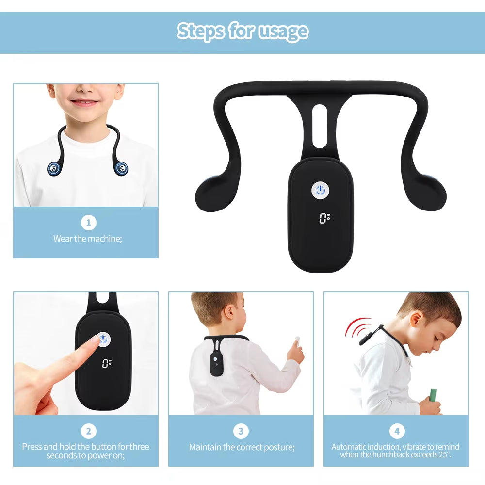 Smart Posture Correction Device Posture Training Device Corrector Adult  Monitoring - EditWell