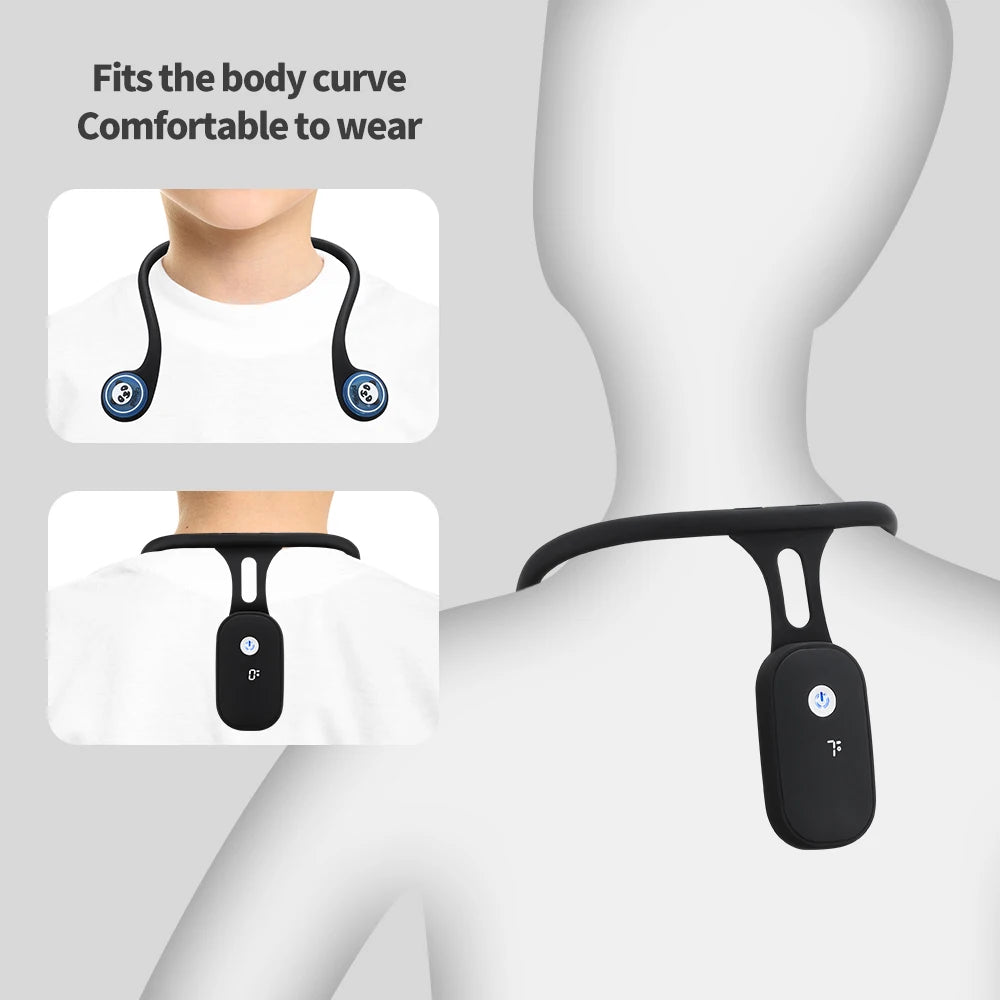 Smart Posture Corrector Device | Real-Time Vibration Alert | Posture Training for Adults & Kids | Anti-Hunchback Back & Neck Corrector | USB Rechargeable | Lightweight Silicone - EditWell