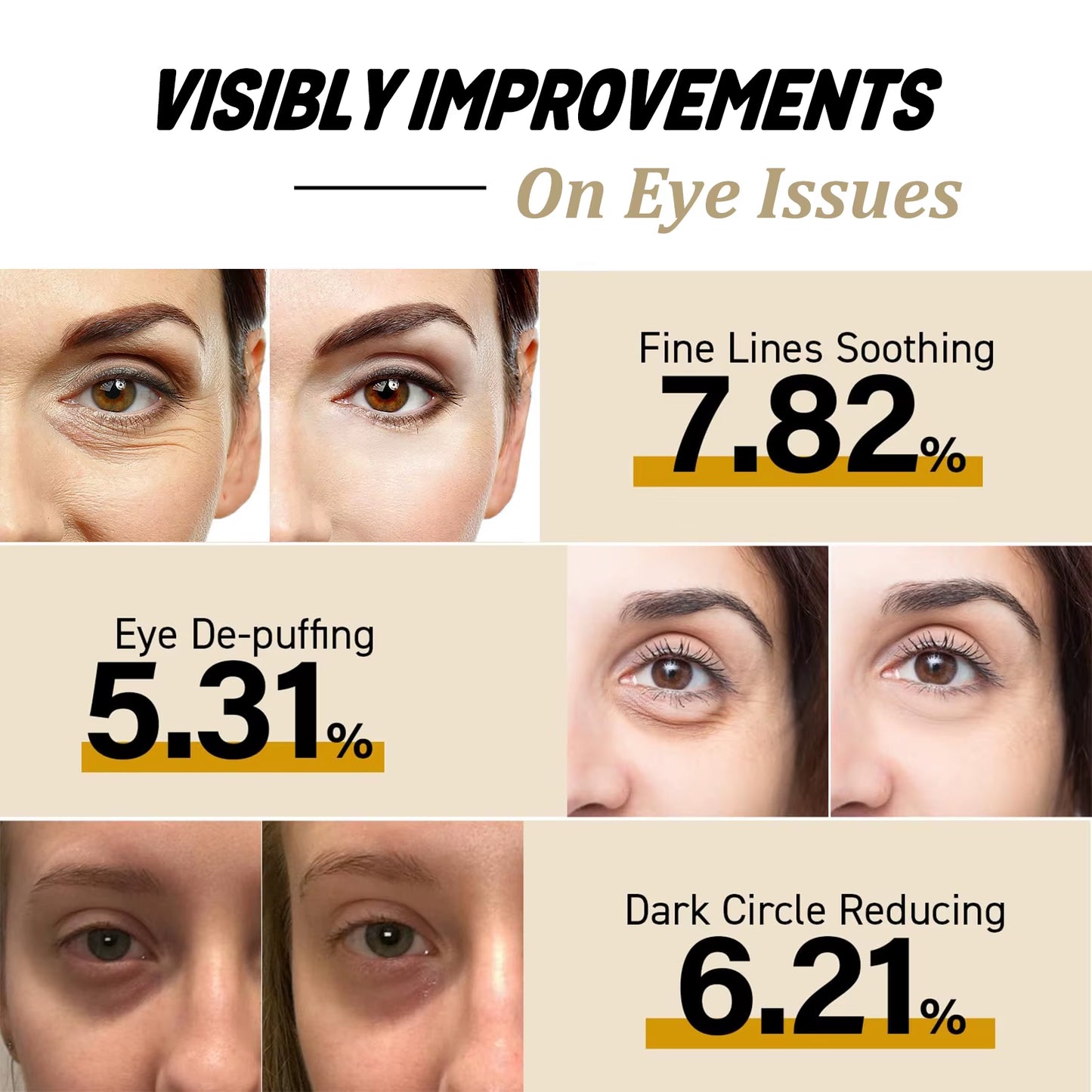 Snail Eye Cream Stick | Dark Circles Wrinkles Puffiness | Collagen - EditWell