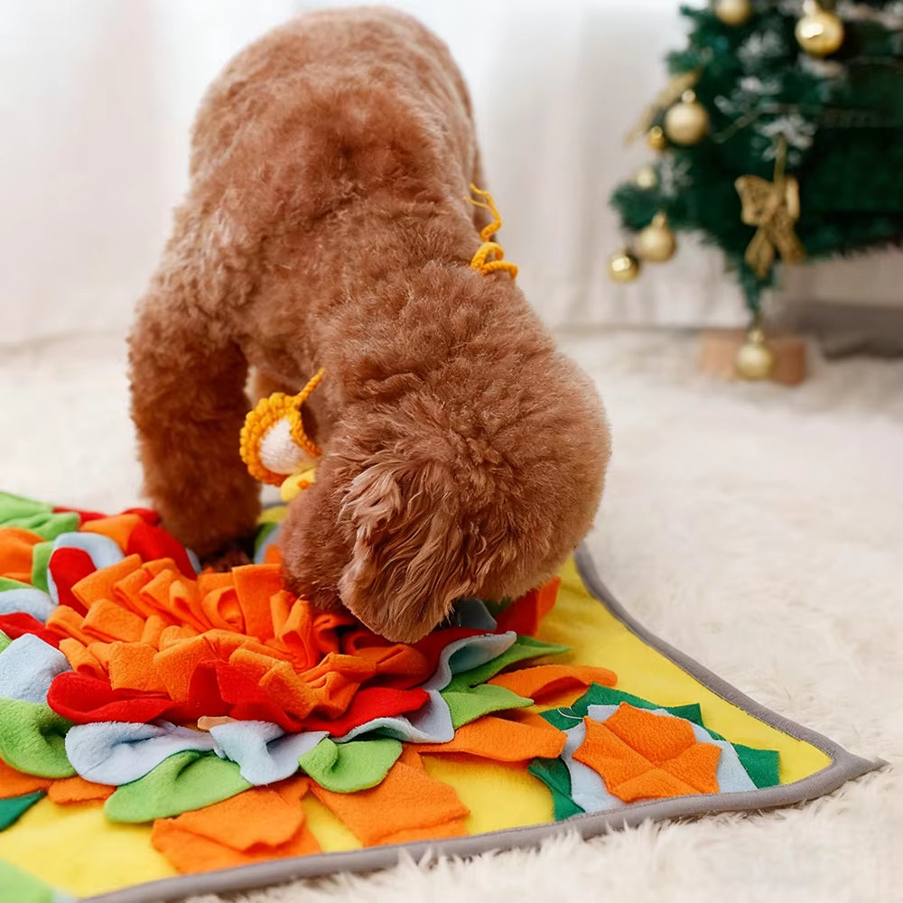 Snuffle Mat for Dogs -Interactive Dog Toys to Keep Them Busy Puppy Puzzle - EditWell