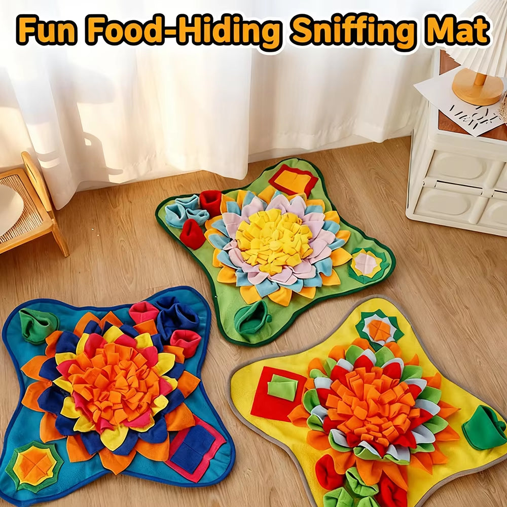 Snuffle Mat for Dogs -Interactive Dog Toys to Keep Them Busy Puppy Puzzle - EditWell