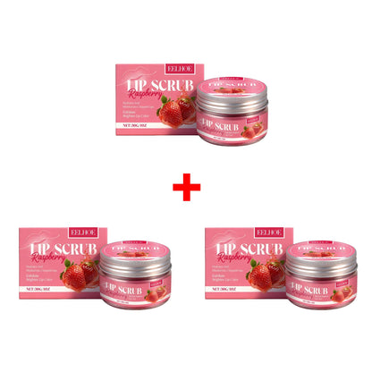 Strawberry Lip Scrub Exfoliating Preventing Drying Cracking Lip Care - EditWell