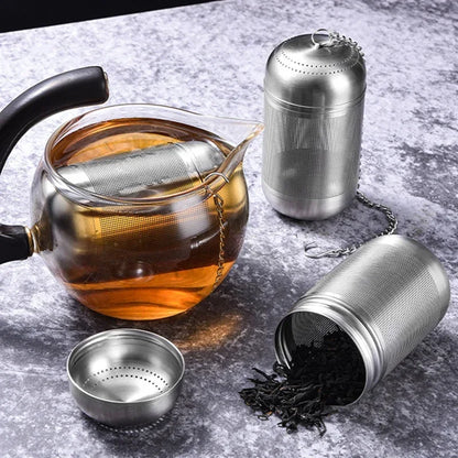 Tea Strainer Stainless Steel Tea Infuser Tea Leaves Spices - EditWell