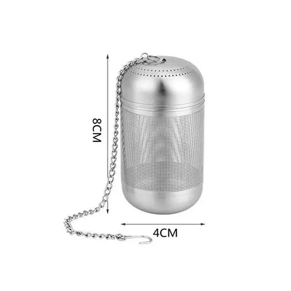 Tea Strainer Stainless Steel Tea Infuser Tea Leaves Spices - EditWell