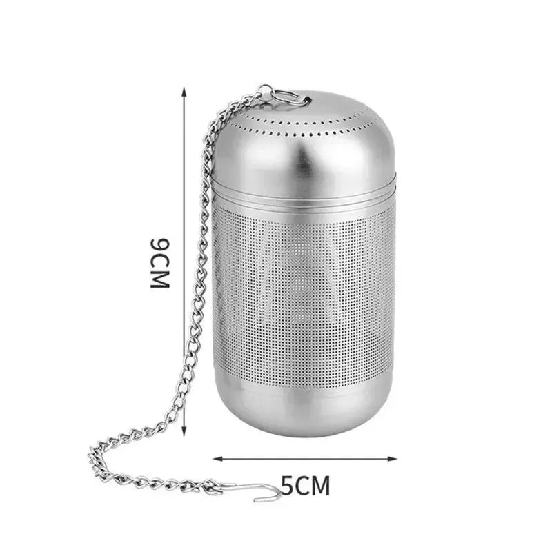 Tea Strainer Stainless Steel Tea Infuser Tea Leaves Spices - EditWell