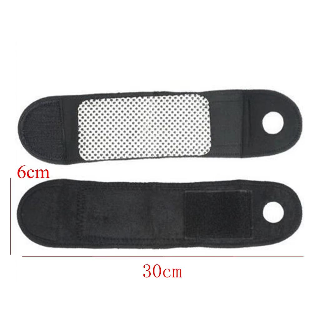 Tourmaline Self-Heating Wrist Brace | Far Infrared Magnetic Therapy | Pain Relief | Improved Circulation | Arthritis Tendinitis Joint Support | 1 Pair - EditWell