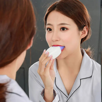 U-Shape 360° Electric Toothbrush | Sonic Automatic | 4 Modes incl. Cold Light Whitening | Food-Grade Silicone | USB Rechargeable | Deep Waterproof | Adults & Kids - EditWell