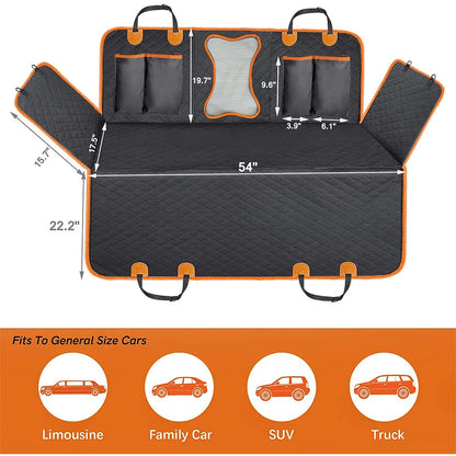 Universal Waterproof Pet Car Seat Cover, Car Seat Cover for Back Seat - EditWell