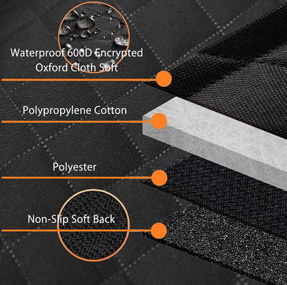 Universal Waterproof Pet Car Seat Cover, Car Seat Cover for Back Seat - EditWell
