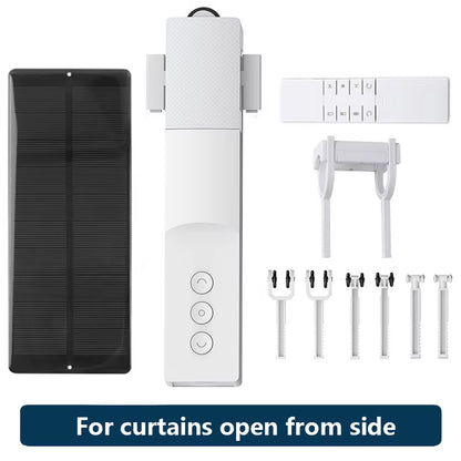 Zigbee Smart Curtain Robot Motor | Alexa & Google Home Compatible | RF Remote | Roman Rod I-Track U-Track | Tuya Smart Life App | Rechargeable Automatic Curtain Opener - EditWell