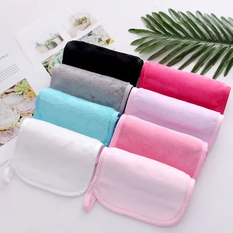 Makeup Remover Pads Reusable Cotton Pads Makeup Eraser Microfiber Facial Towel Face Cleaner 